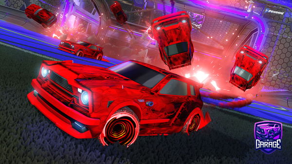 A Rocket League car design from Snipz6