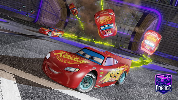 A Rocket League car design from Capcut_Vortex