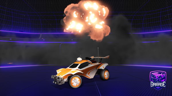 A Rocket League car design from Allegedpsycho