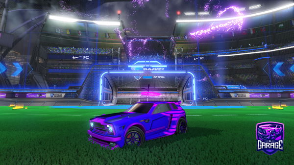 A Rocket League car design from GBTzombie