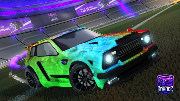 A Rocket League car design from Nn_Buli12