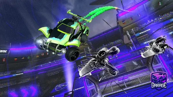 A Rocket League car design from snowrl000
