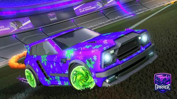 A Rocket League car design from steele9243