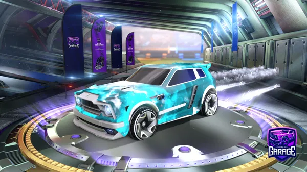 A Rocket League car design from dxkb