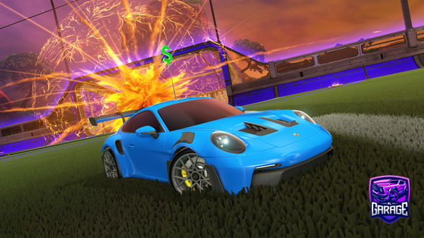 A Rocket League car design from Vanrec