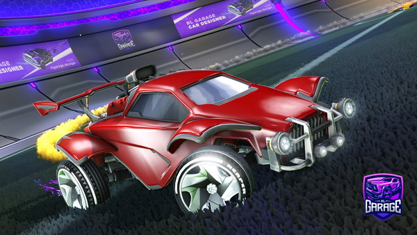 A Rocket League car design from Flash_RCR