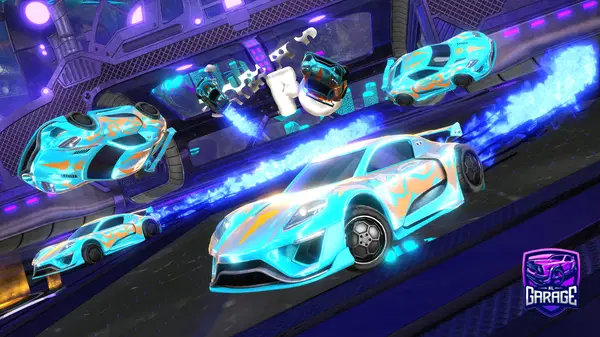A Rocket League car design from RemcoY
