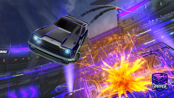 A Rocket League car design from balmysiamangoff