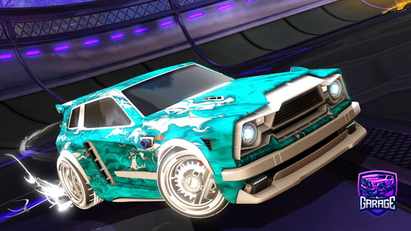A Rocket League car design from Desiredkraken