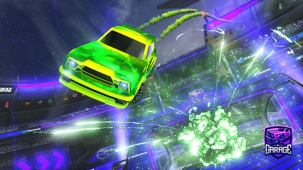 A Rocket League car design from Lebandito_87