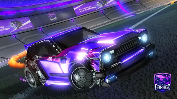 A Rocket League car design from PCH8166