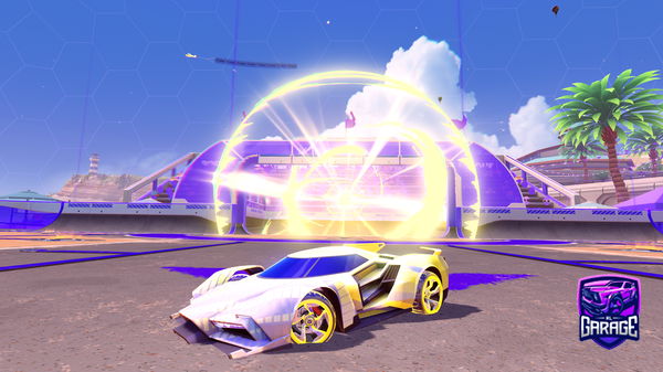 A Rocket League car design from MarkerRL