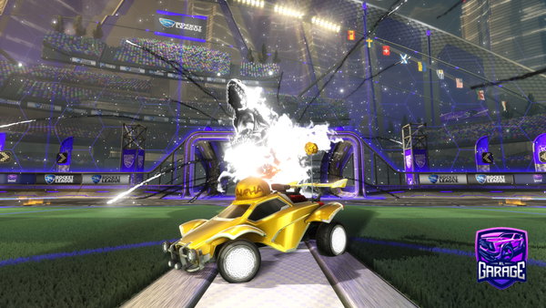 A Rocket League car design from Oajosokb