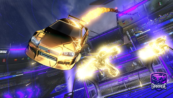A Rocket League car design from Shetrolg