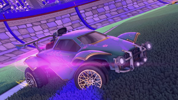 A Rocket League car design from Minuano