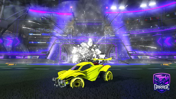A Rocket League car design from Xvlada16