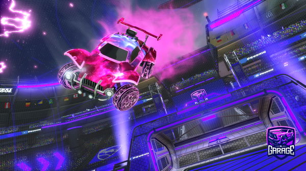 A Rocket League car design from SeuP4iMortal