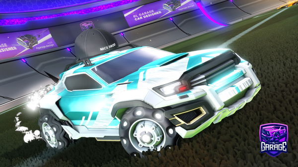 A Rocket League car design from dieguilin