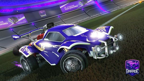 A Rocket League car design from Coby_9__21