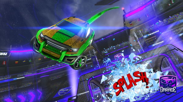 A Rocket League car design from MILOSZXVX