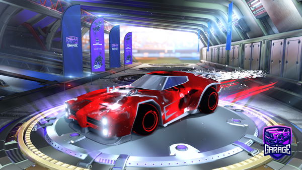 A Rocket League car design from ExtremeHun99