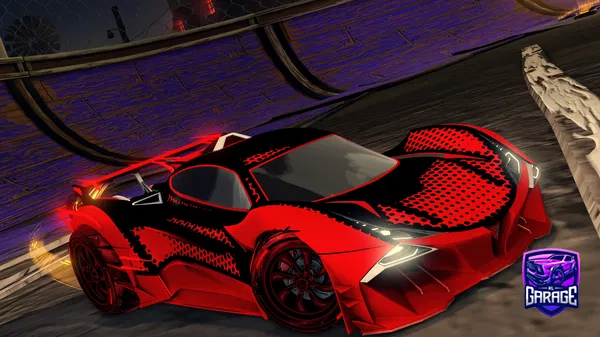 A Rocket League car design from NoahNoire