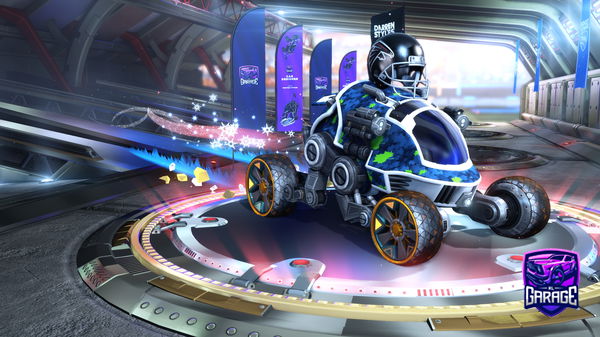 A Rocket League car design from Xfinity4444