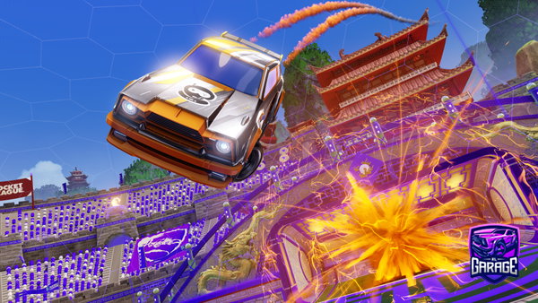 A Rocket League car design from Soma13