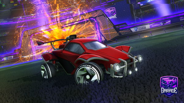 A Rocket League car design from CryptoxXD