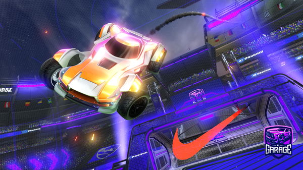 A Rocket League car design from Cocavidania