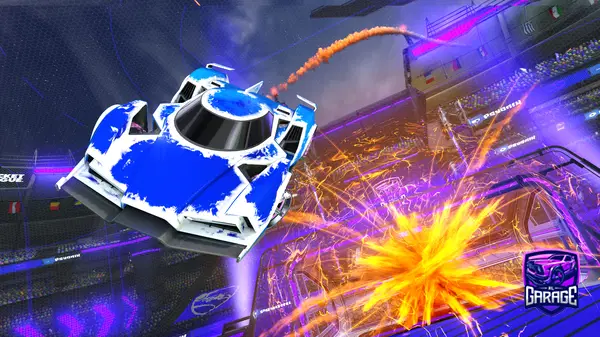 A Rocket League car design from Cat_savetheworld