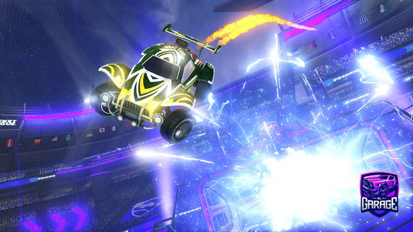 A Rocket League car design from CapebleCorgi