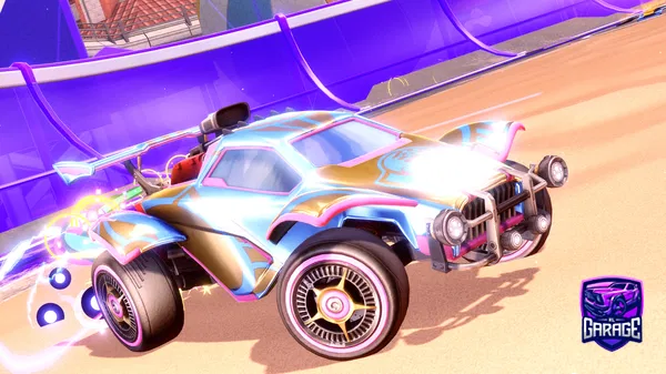 A Rocket League car design from GalaxyPhysix