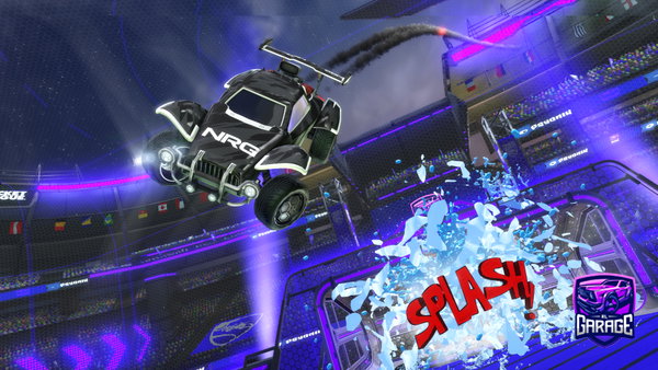 A Rocket League car design from FossTheBoss7