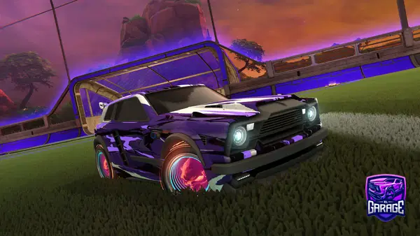A Rocket League car design from AsGWahash