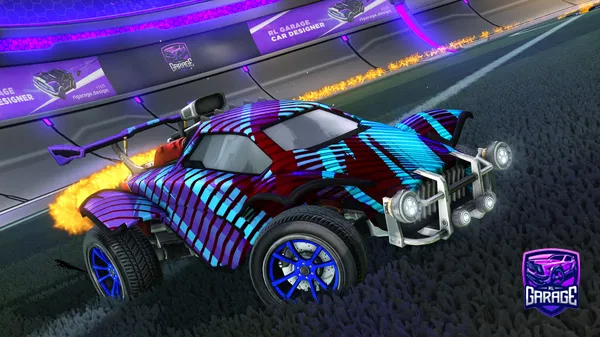 A Rocket League car design from HRY_1015