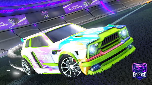 A Rocket League car design from emry-ya_boy