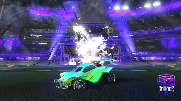 A Rocket League car design from Khamula