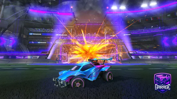 A Rocket League car design from Distrxctd