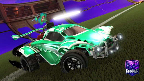 A Rocket League car design from FATH0M