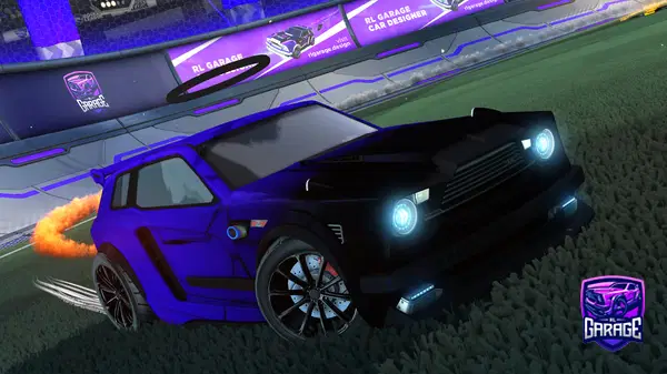 A Rocket League car design from M58