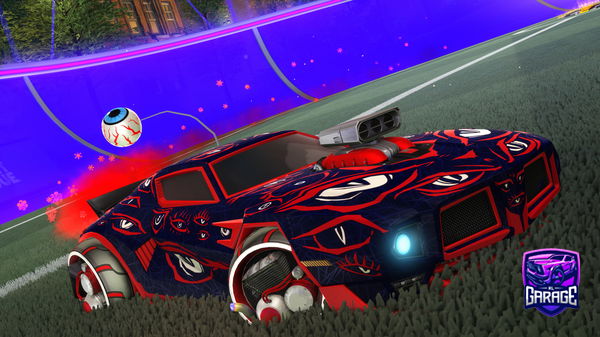 A Rocket League car design from YungWilllyy