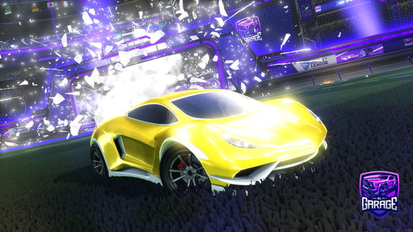 A Rocket League car design from cr4shedd