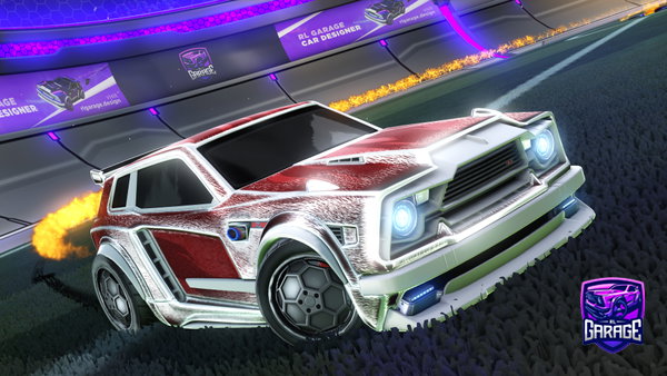 A Rocket League car design from Cryx_on_60fps