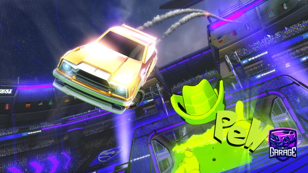 A Rocket League car design from Ismailo69420
