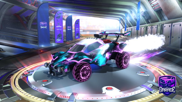 A Rocket League car design from Pofsbwdbx
