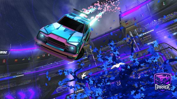 A Rocket League car design from Hashee85