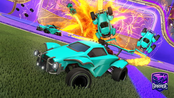 A Rocket League car design from yayroo