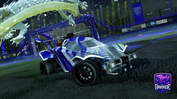 A Rocket League car design from kadesuii
