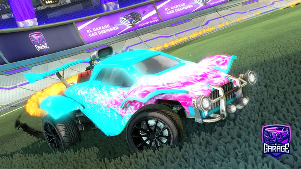 A Rocket League car design from Maxikaxi6194